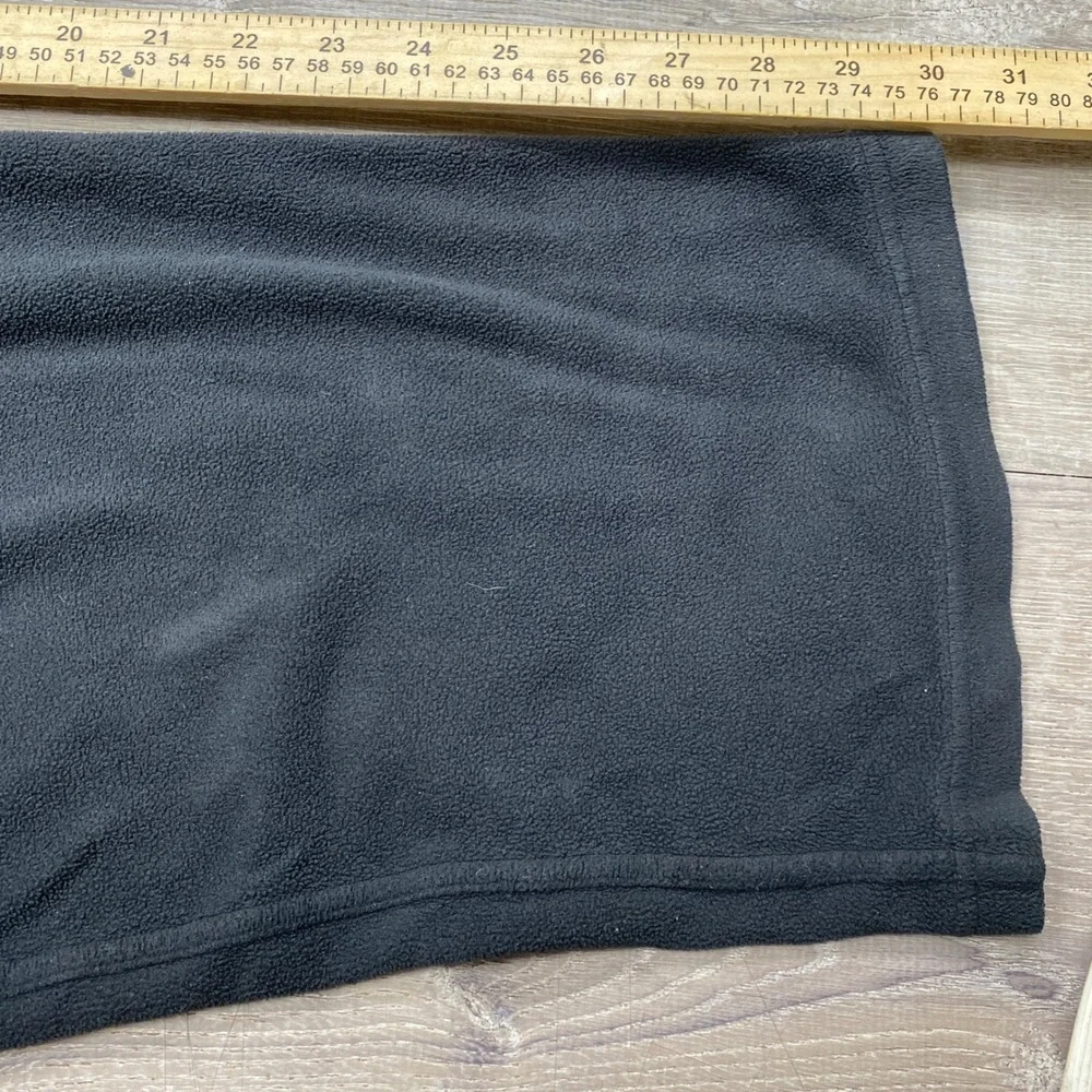 The North Face Fleece Pants Mens L Black Polartec Classic Lounge Hiking